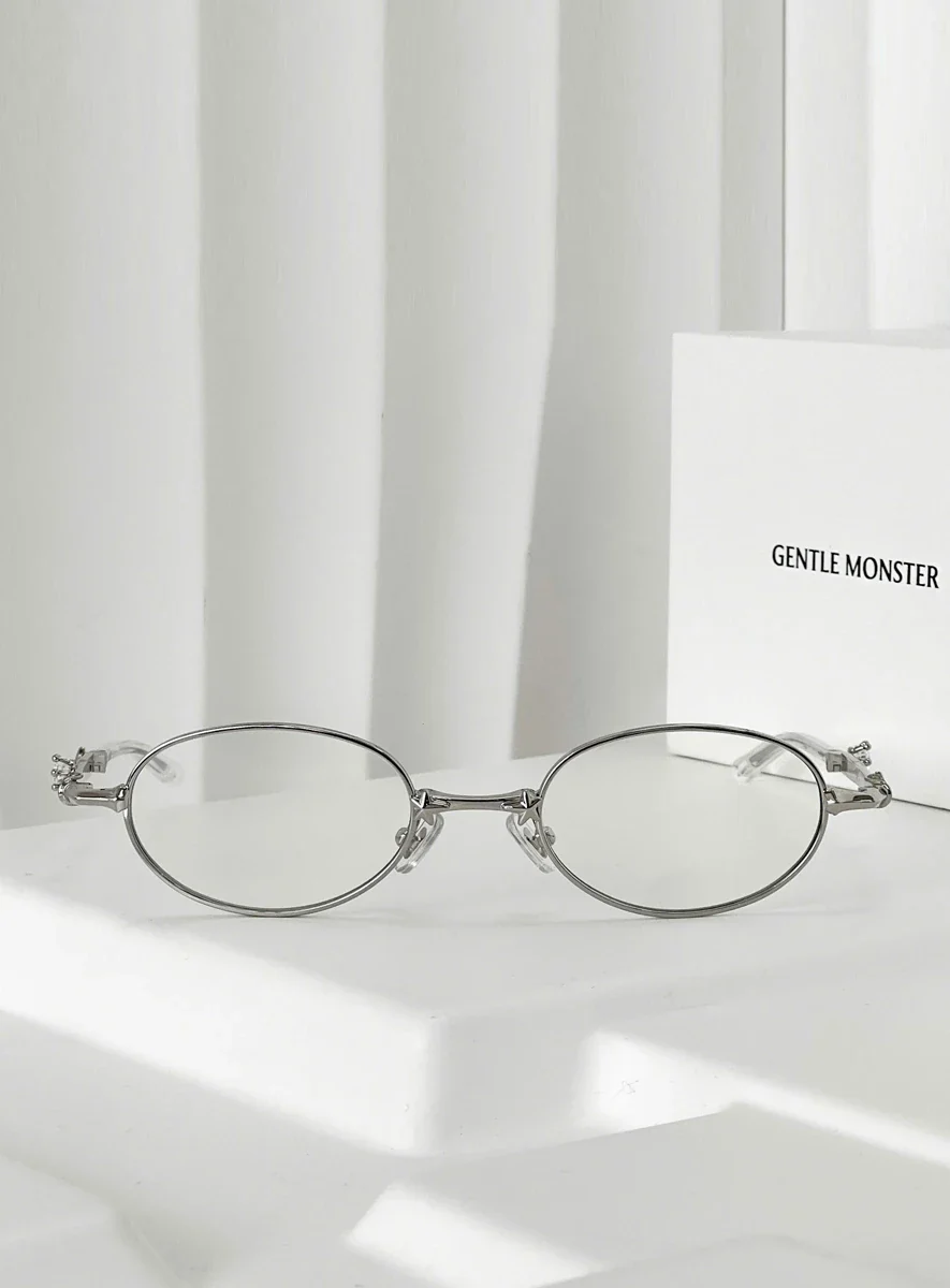 Crystal Orbit Foldable Round Glasses - Image 3