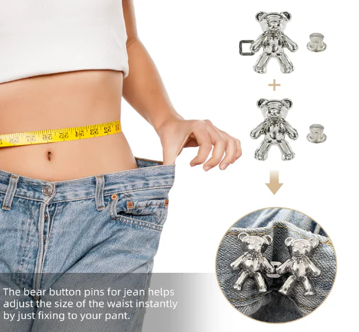 Cute Bear Clips for Pants - Image 3