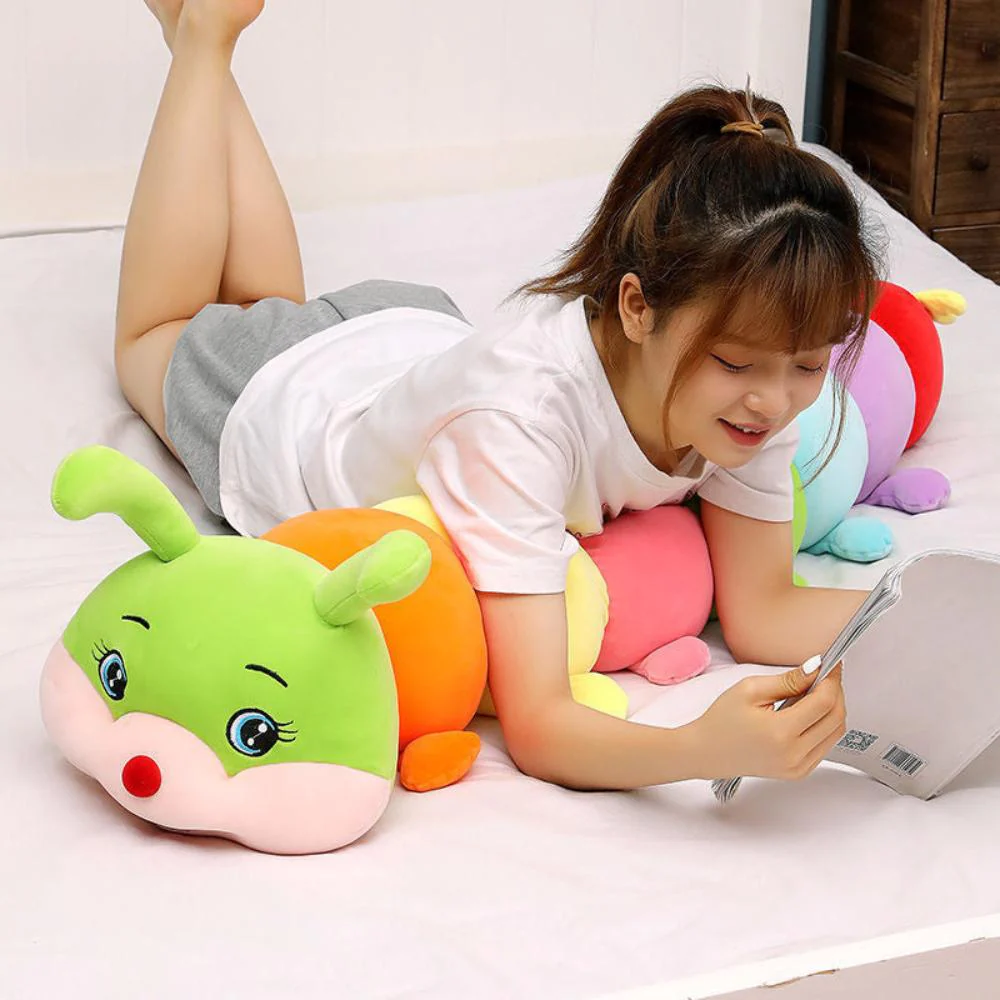 Cute Caterpillar Plush Pillow - Image 5