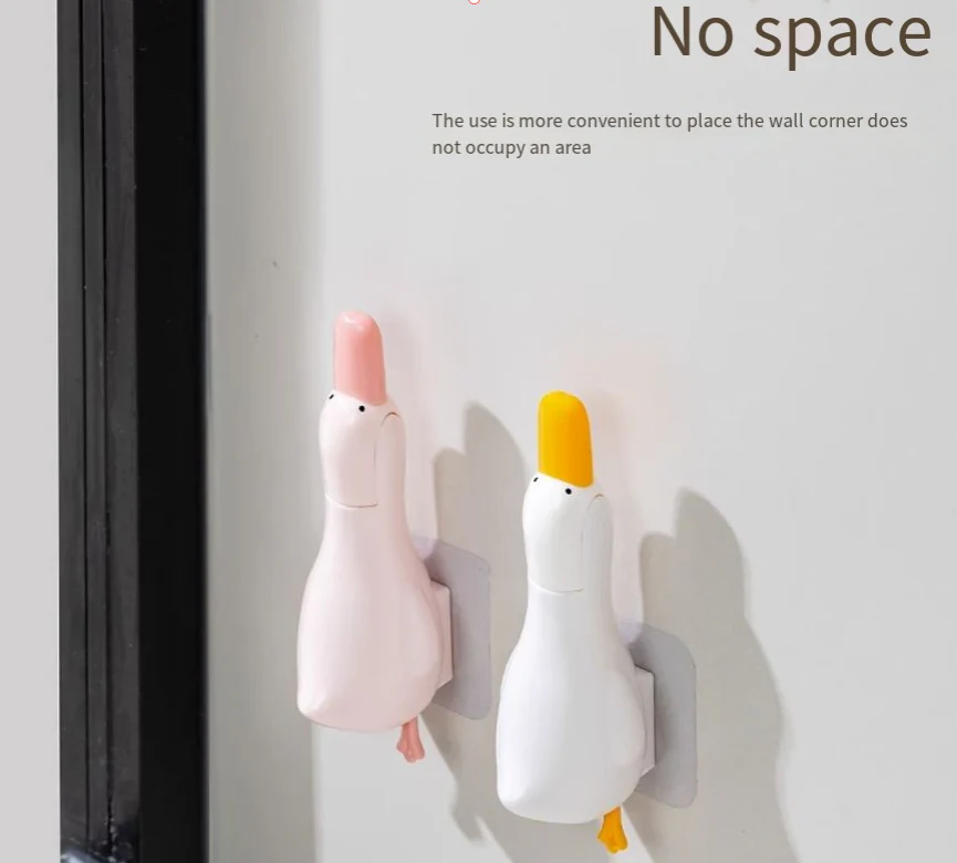 Cute Duck Bathroom Hair Cleaning Clip - Image 4