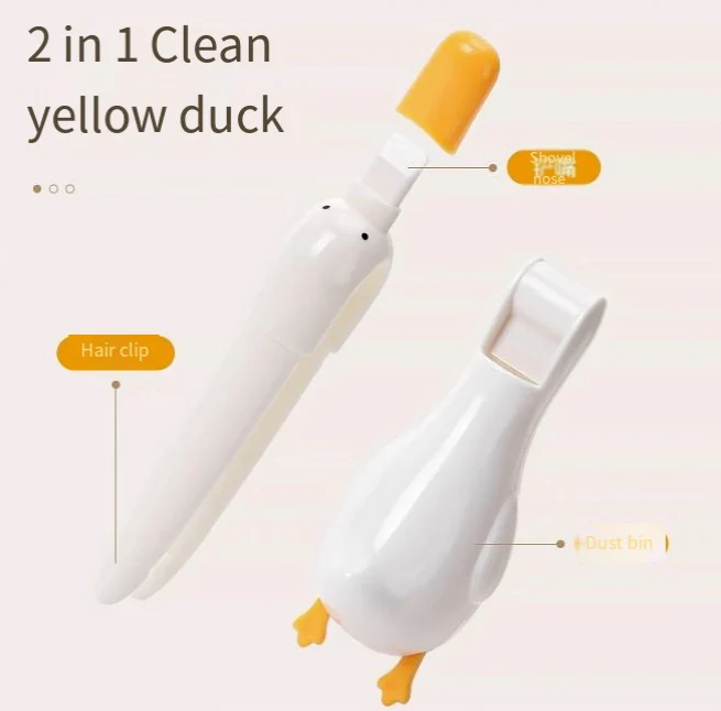Cute Duck Bathroom Hair Cleaning Clip - Image 5