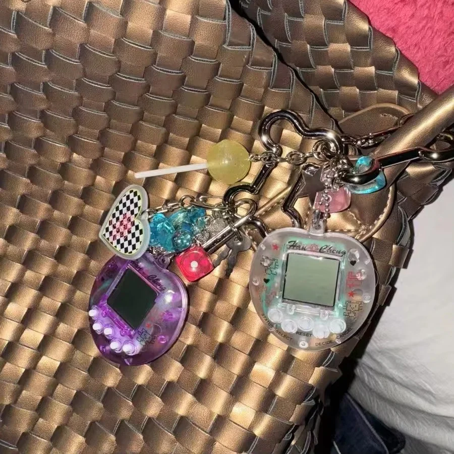 Cute Retro Virtual Pet Keychain - Image 4