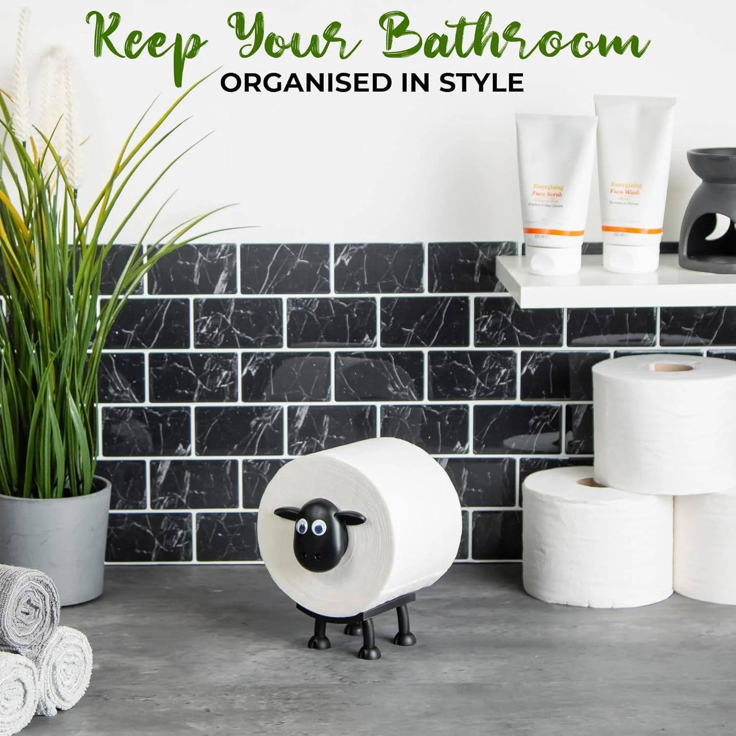Cute Roll Paper Towel Holder