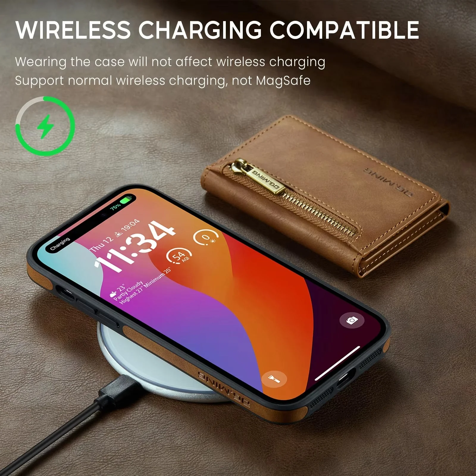 Detachable 2-in-1 Powerful Magnetic Wallet Case - Image 5