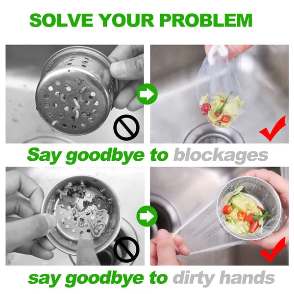 Disposable Mesh Sink Strainer Bags - Image 2