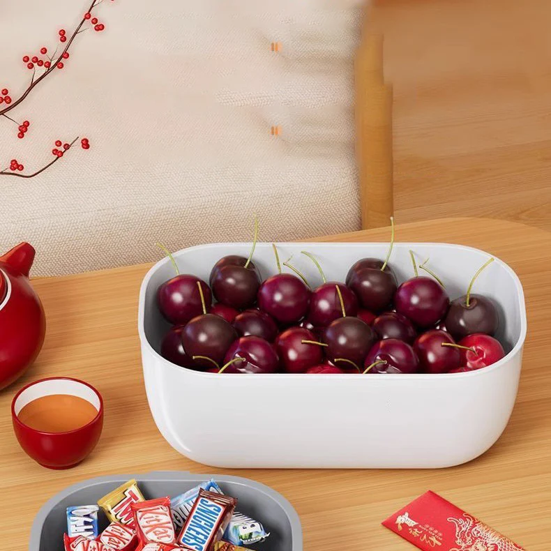Double Layer Thick Living Room Storage Basket - Image 5