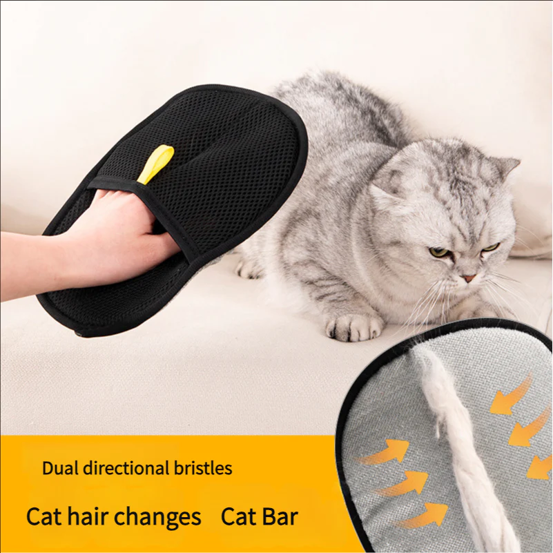 Double-Sided Pet Grooming Cleaning Gloves - Image 3
