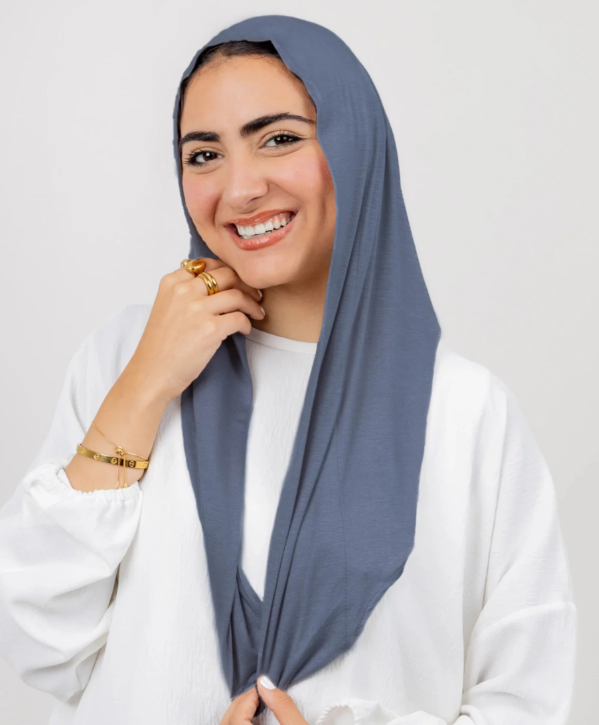 Easy Closed Wrap Scarf - Image 2