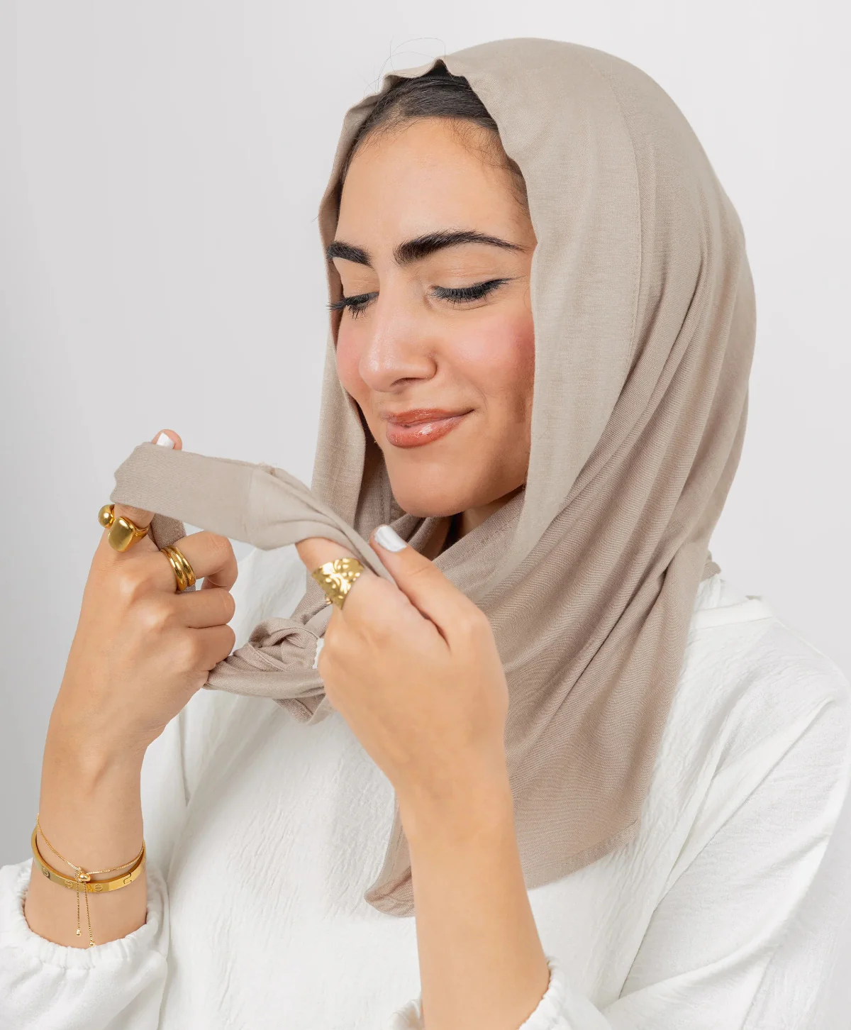 Easy Closed Wrap Scarf - Image 4