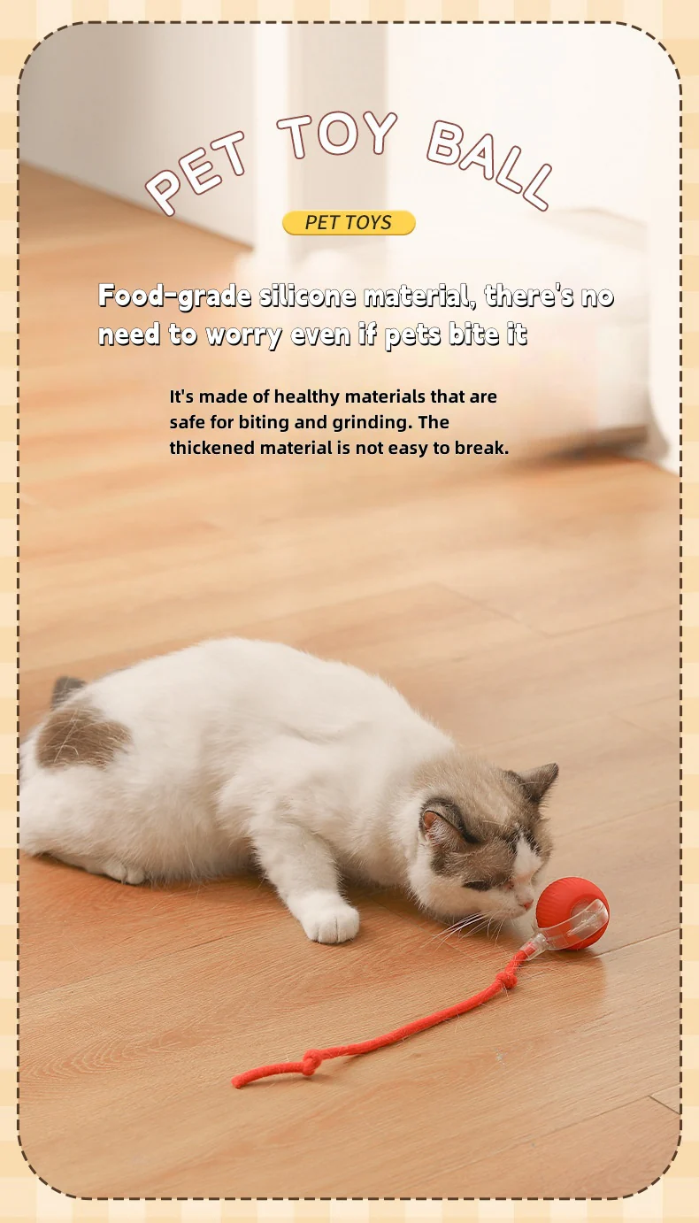 Eco-Friendly Pet Interactive Toy Ball - Image 3