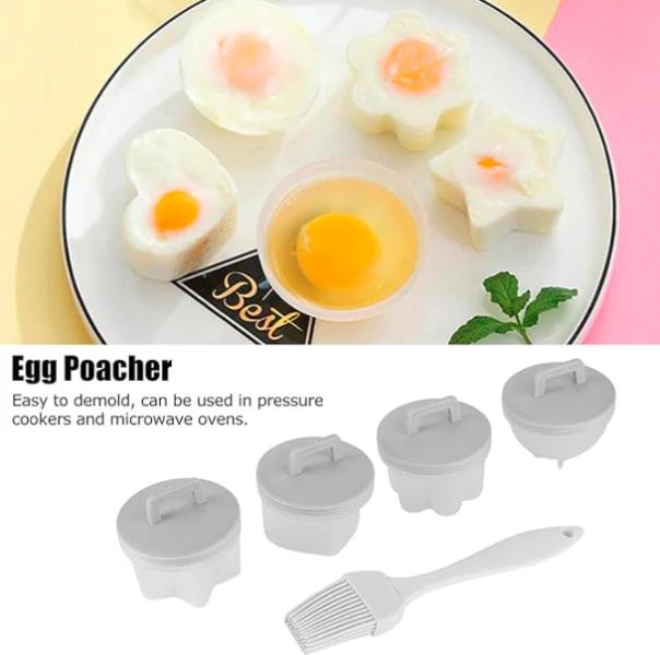 Egg Cooker Mould (Pack of 4) - Image 2