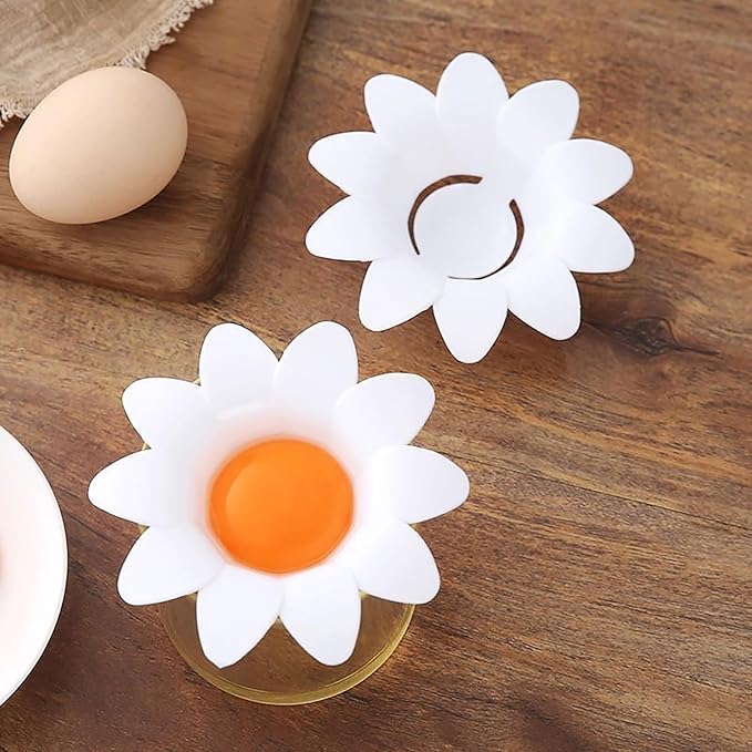 Egg White Separator Tool Flower Design For Kitchen - Image 4