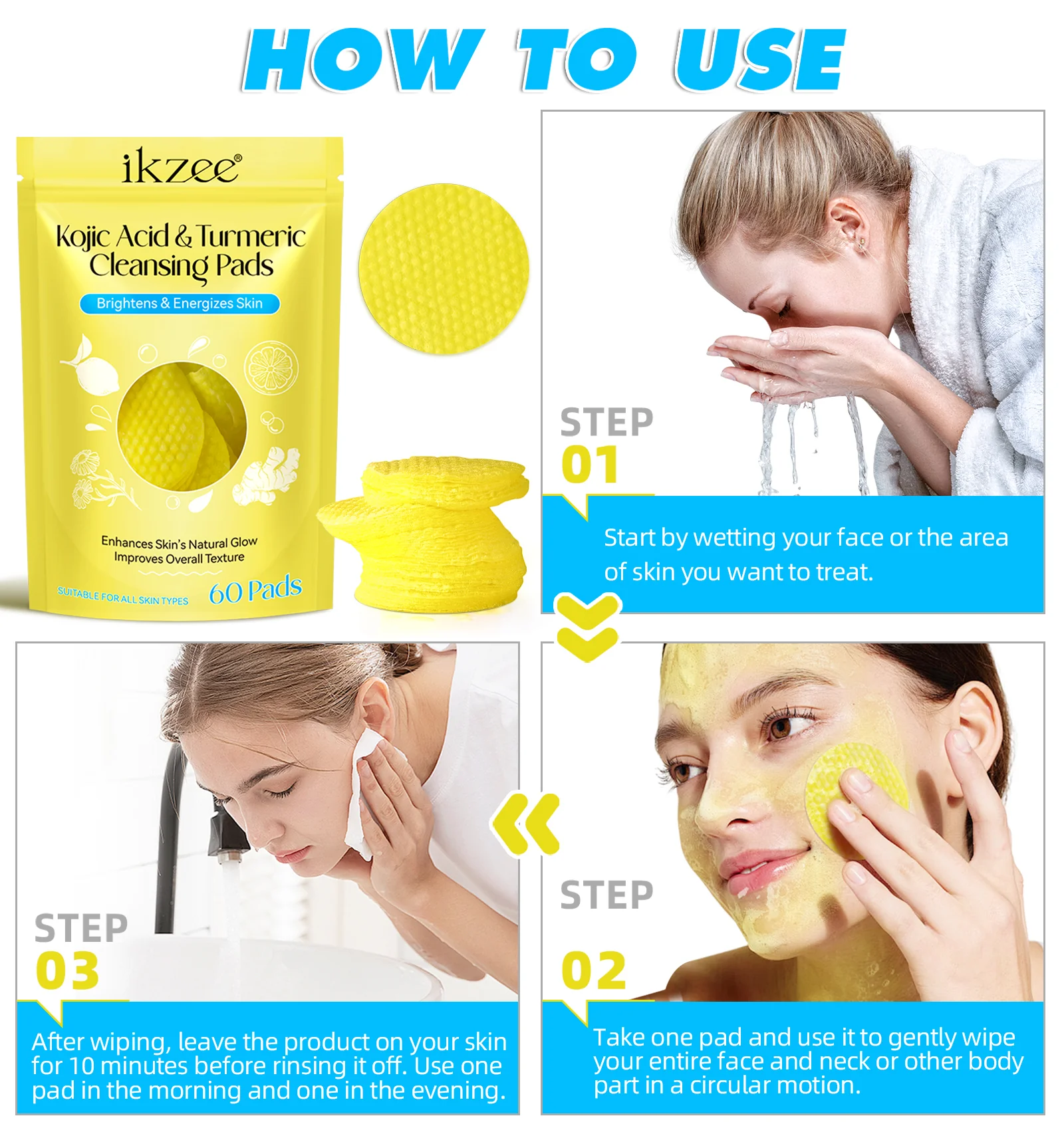 Facial Cleansing Pads for Women - Image 3