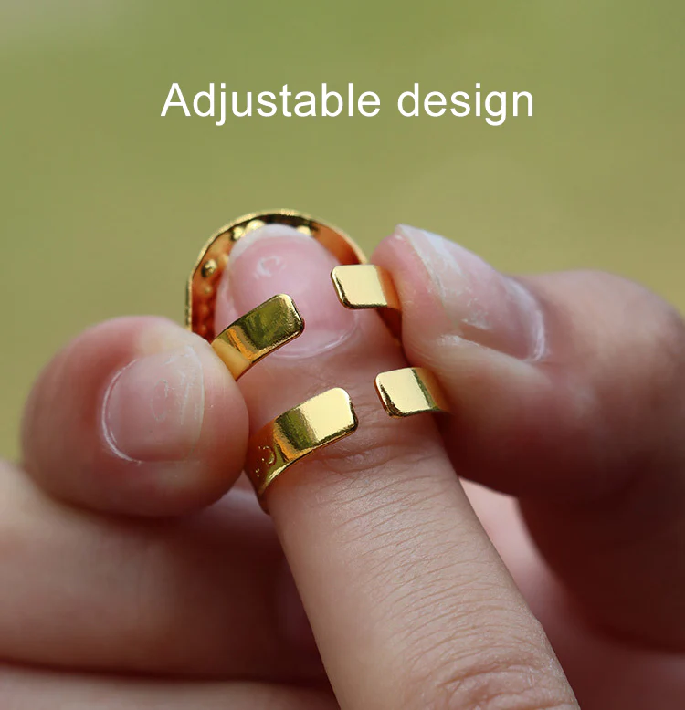 Finger Protector Adjustable Cross Ring  ( pack of 5 ) - Image 2