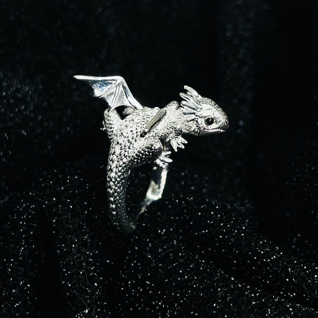 Flying Dragon Adjustable Ring for Men for Women - Image 3