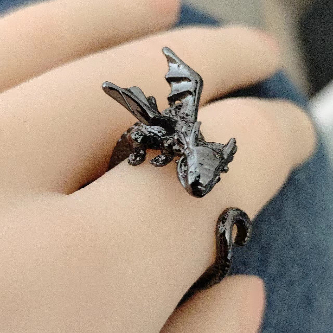Flying Dragon Adjustable Ring for Men for Women - Image 4