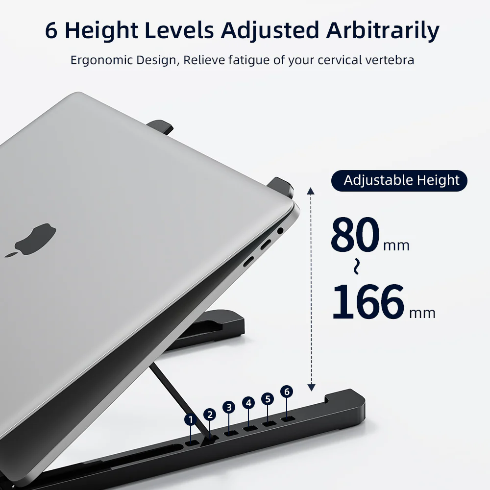 Foldable Adjustable Laptop Stand - Image 3