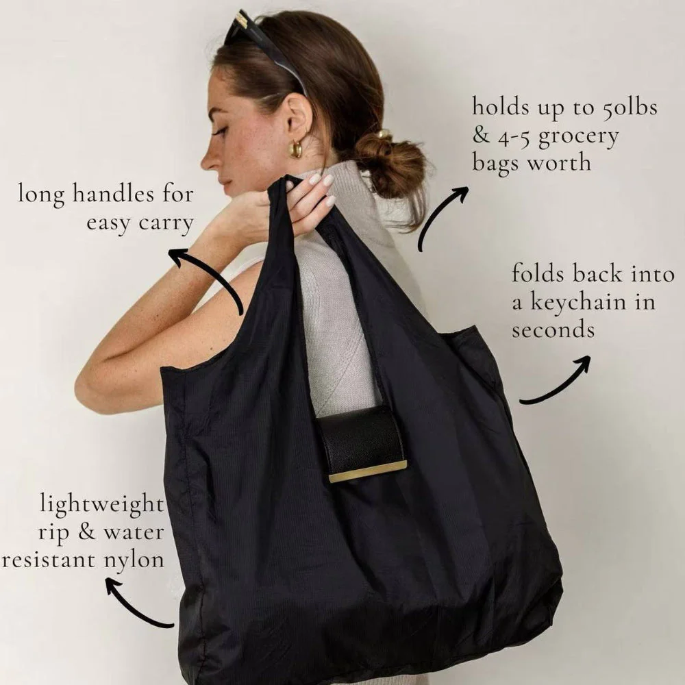 Foldable Keychain Tote Bag - Image 4