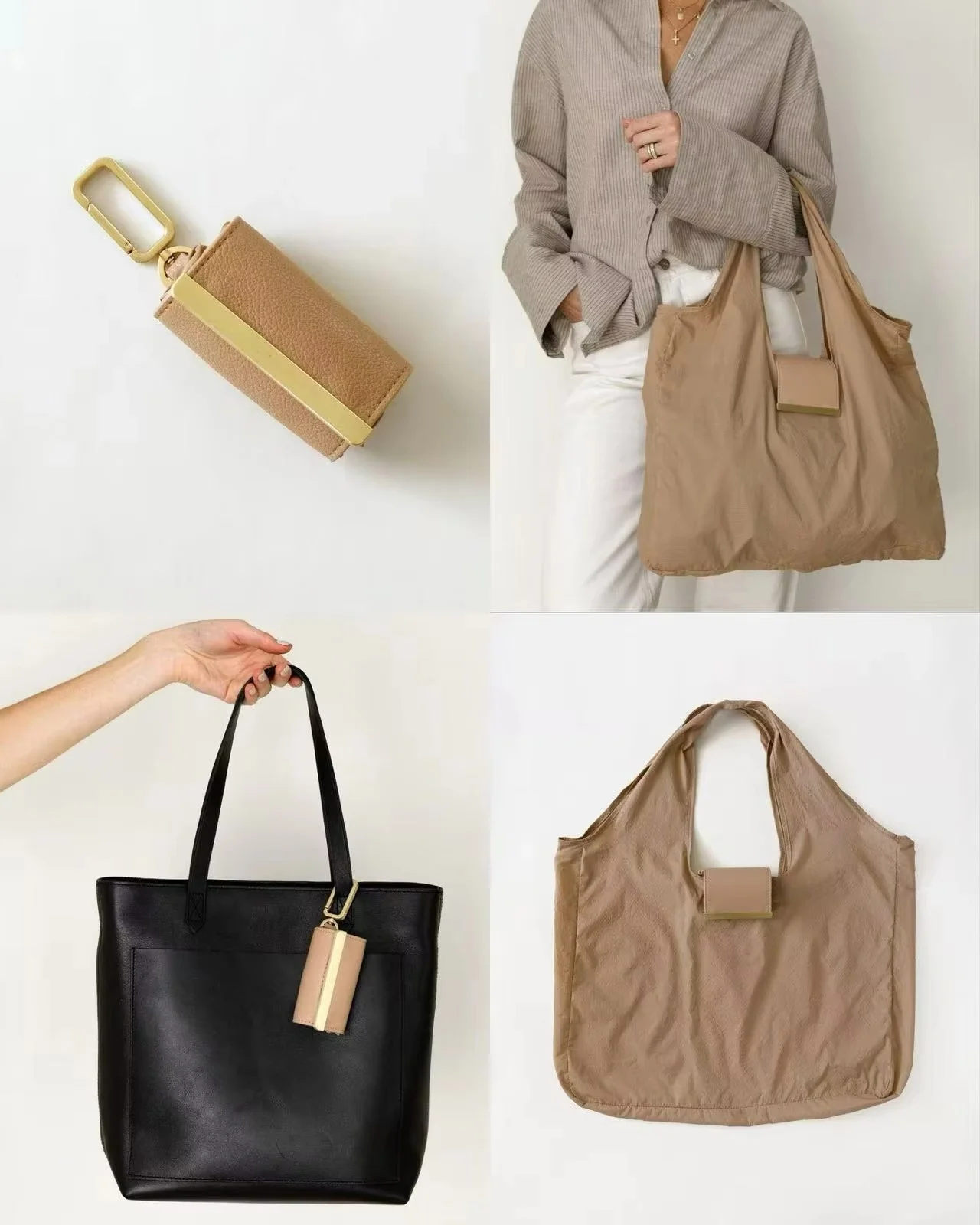 Foldable Keychain Tote Bag - Image 9