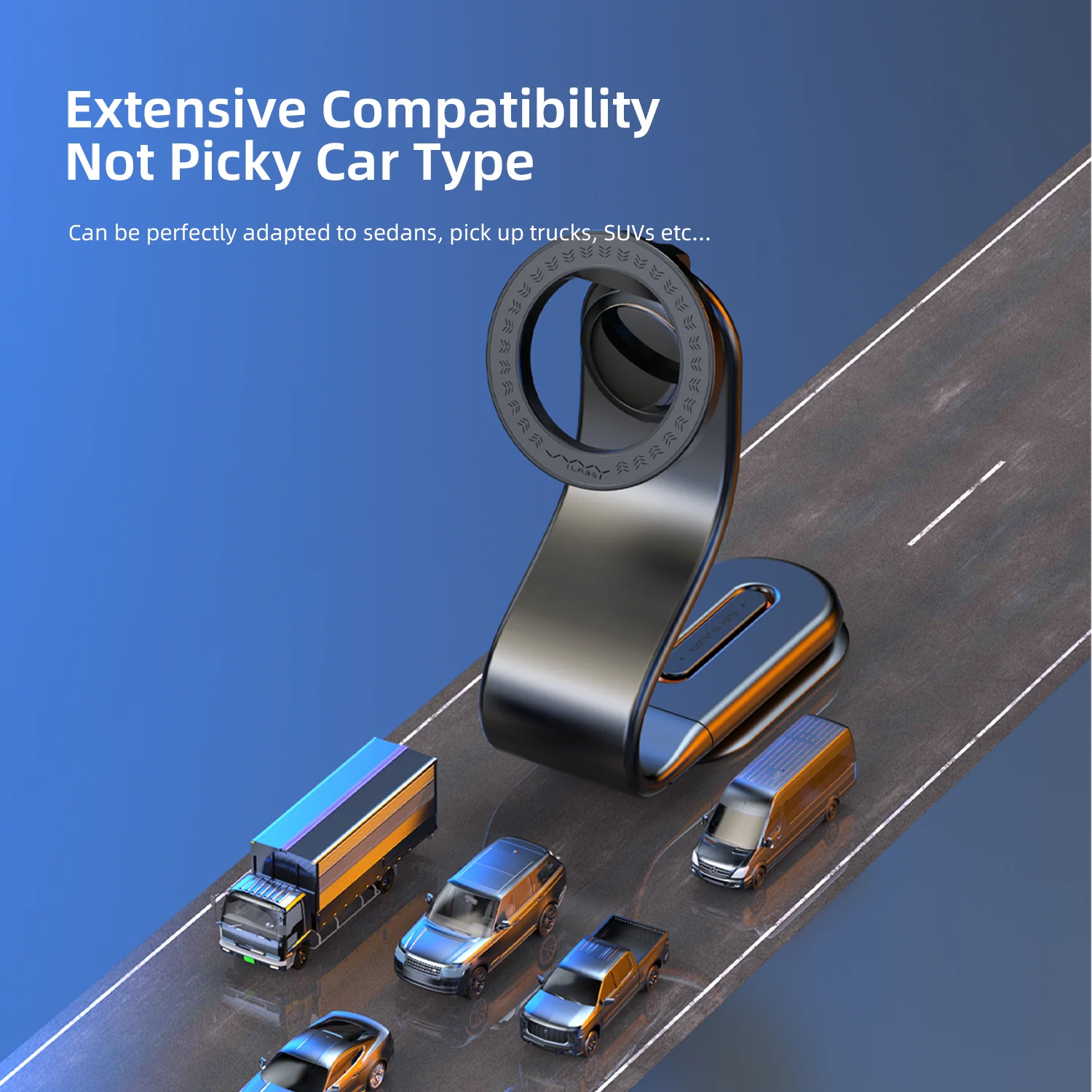 Foldable Magnetic Car Holder - Image 4