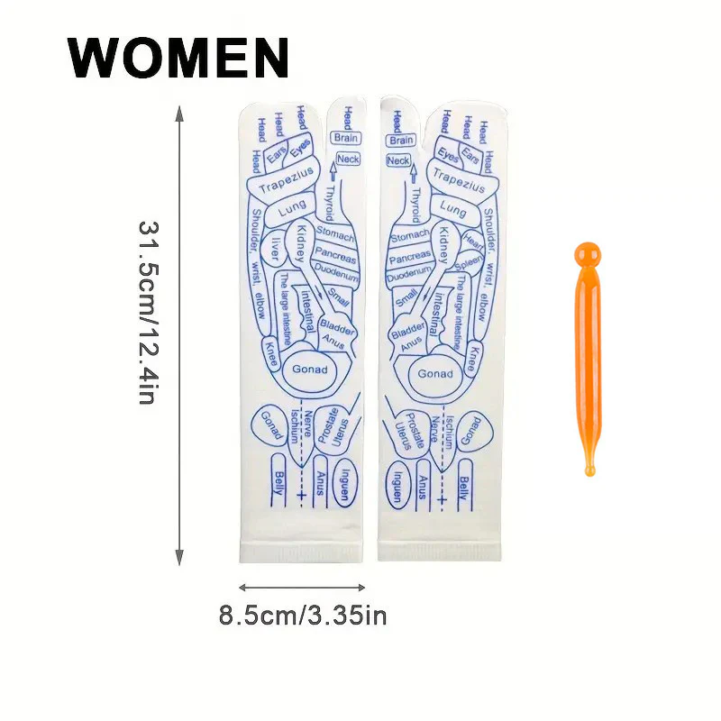 Foot Massage Acupressure Socks (SOCKS + STICK) - Image 6
