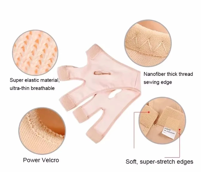 Full Face V Shaper Belt Skin Color - Image 5