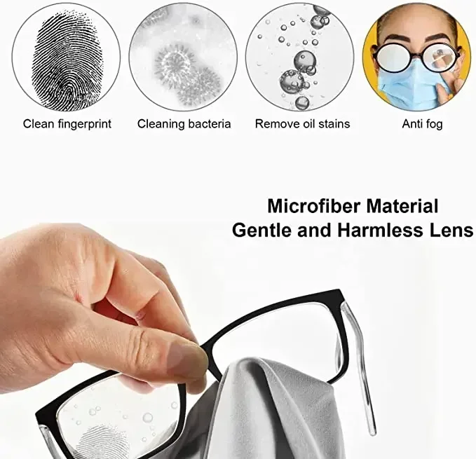 GLASSES CLEANER WET WIPE DISPOSABLE ANTI FOG - Image 2