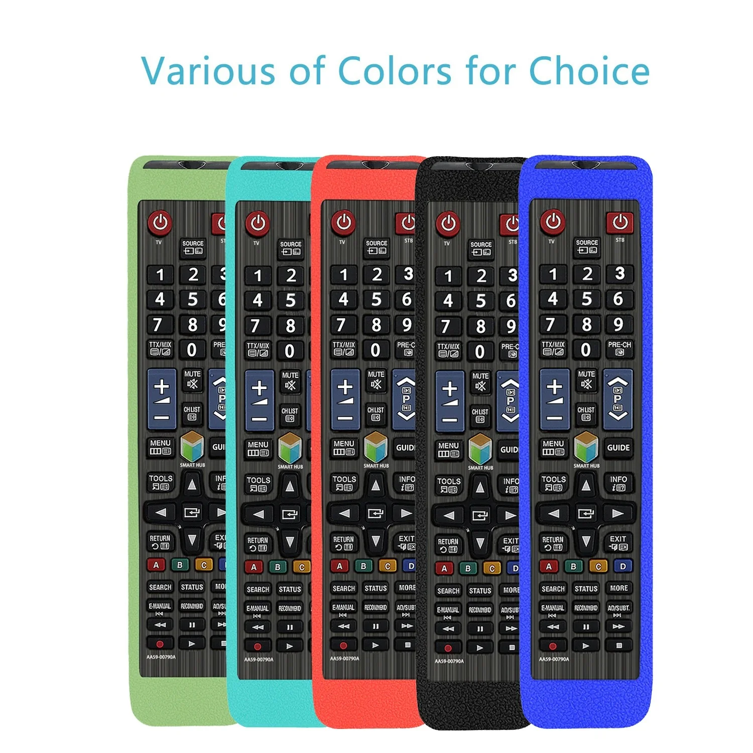 Glow Case with Strap for Samsung Smart TV Remote Control - Image 5