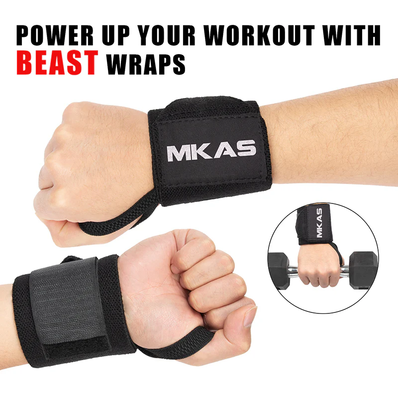 Gym Wrist Wraps Fitness Straps - Image 3