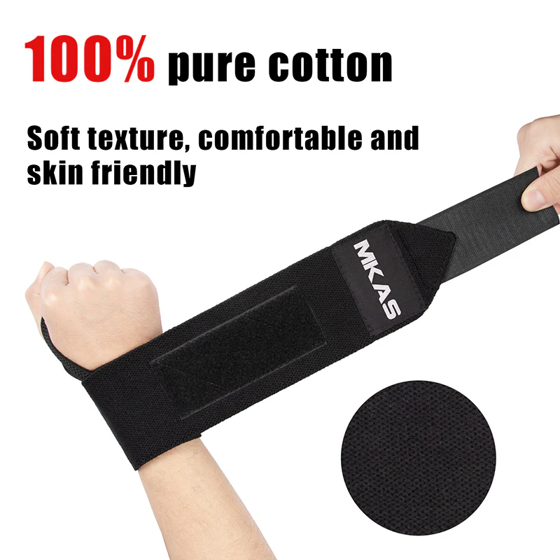Gym Wrist Wraps Fitness Straps - Image 4