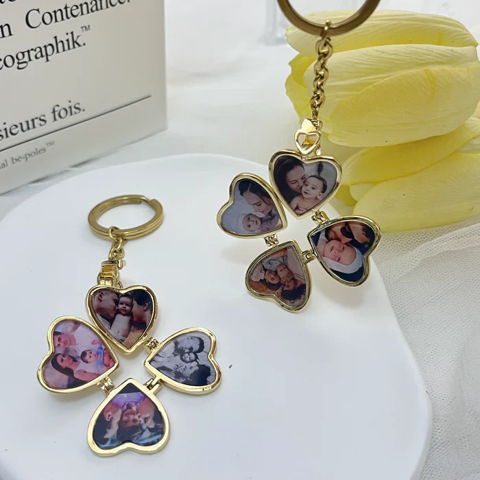 Heart Pendant Key Chain - Image 2