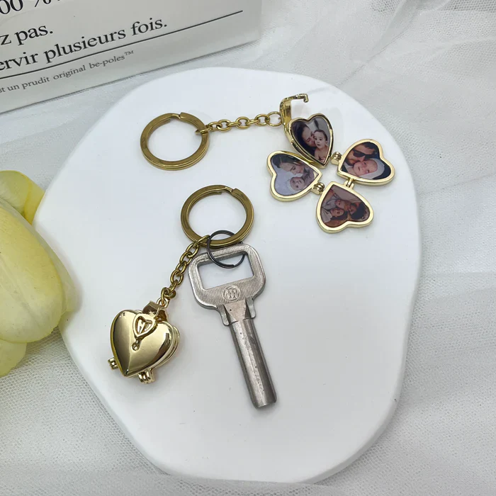 Heart Pendant Key Chain - Image 3