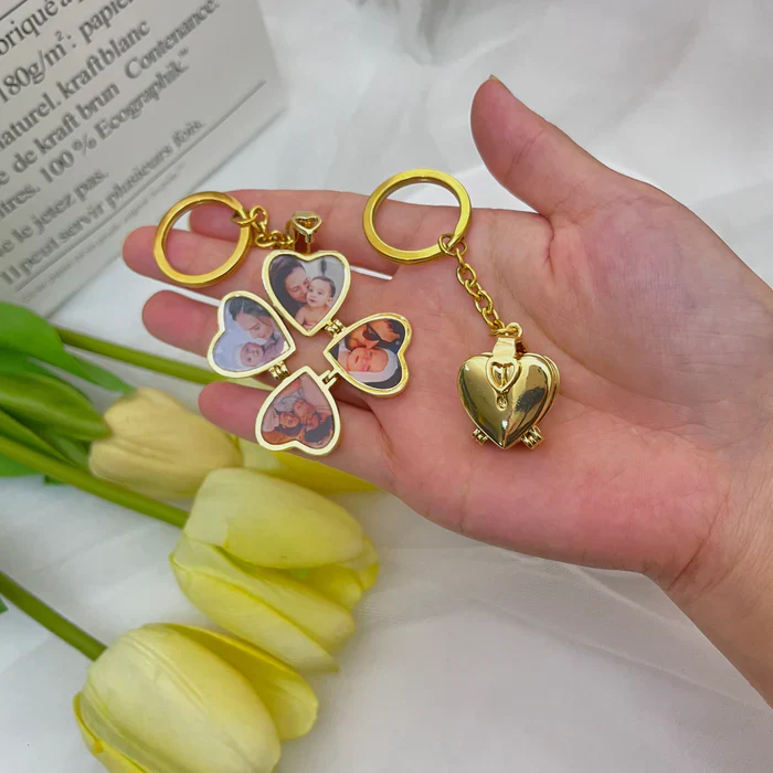 Heart Pendant Key Chain - Image 4