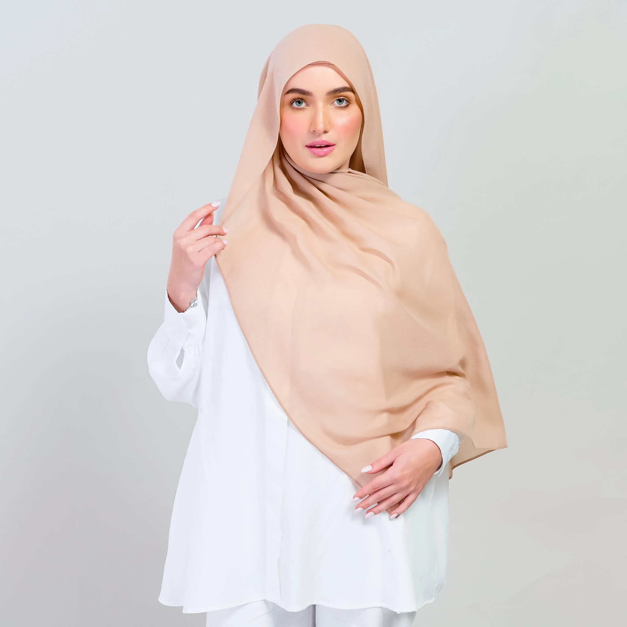 Magnetic Instant Ribbed Scarf - Image 3