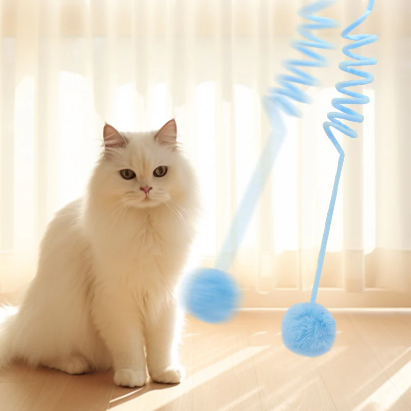 Interactive Tension Spring Cat Toy - Image 5