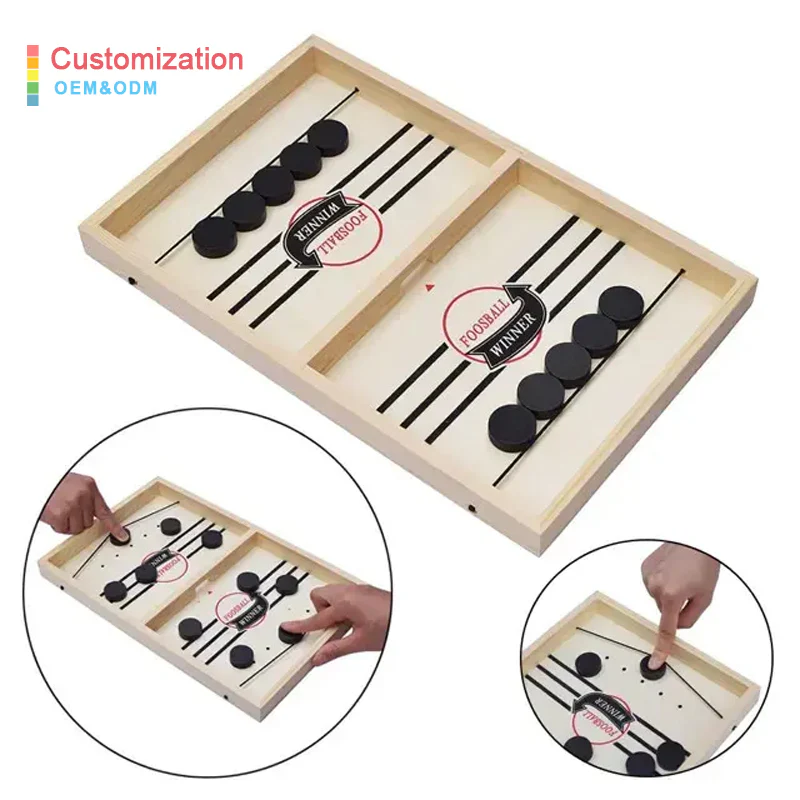 Interactive wooden desktop chess board game - Image 5