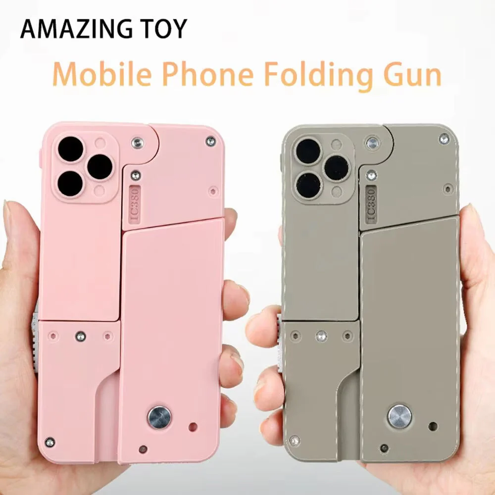 iPhone Folding Gun Soft Bullet Toy - Image 5