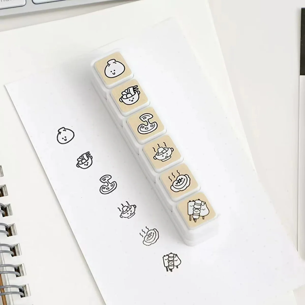 KawaiiMood Mini 6-in-1 Stamp Set - Image 3