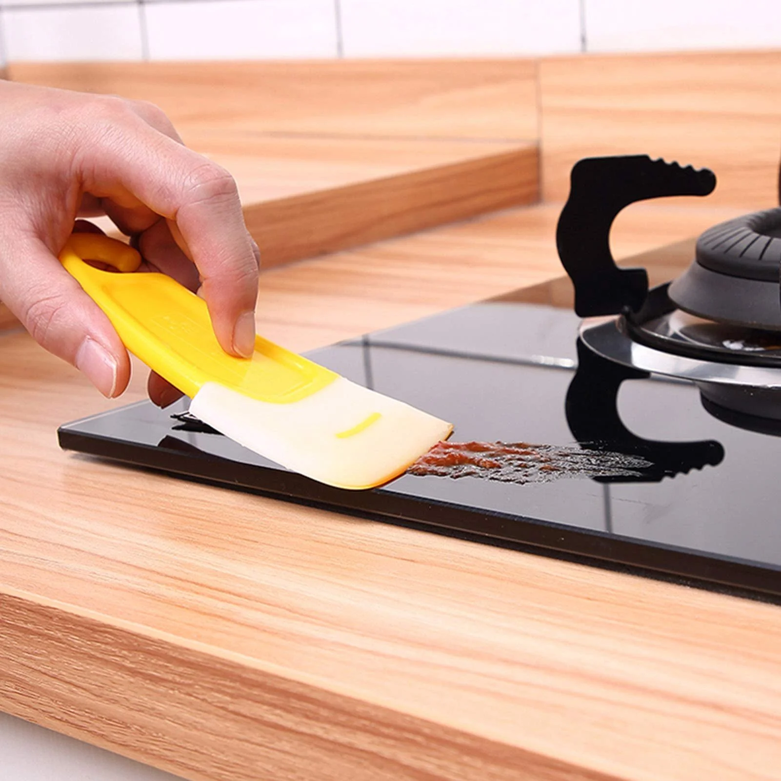 Kitchen Food Grade Silicone Spatula (PACK OF 4) - Image 3