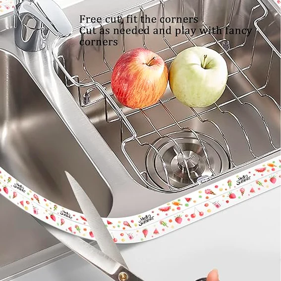 Kitchen Sink Seam Stickers Self-Adhesive Corner Tape - Image 4