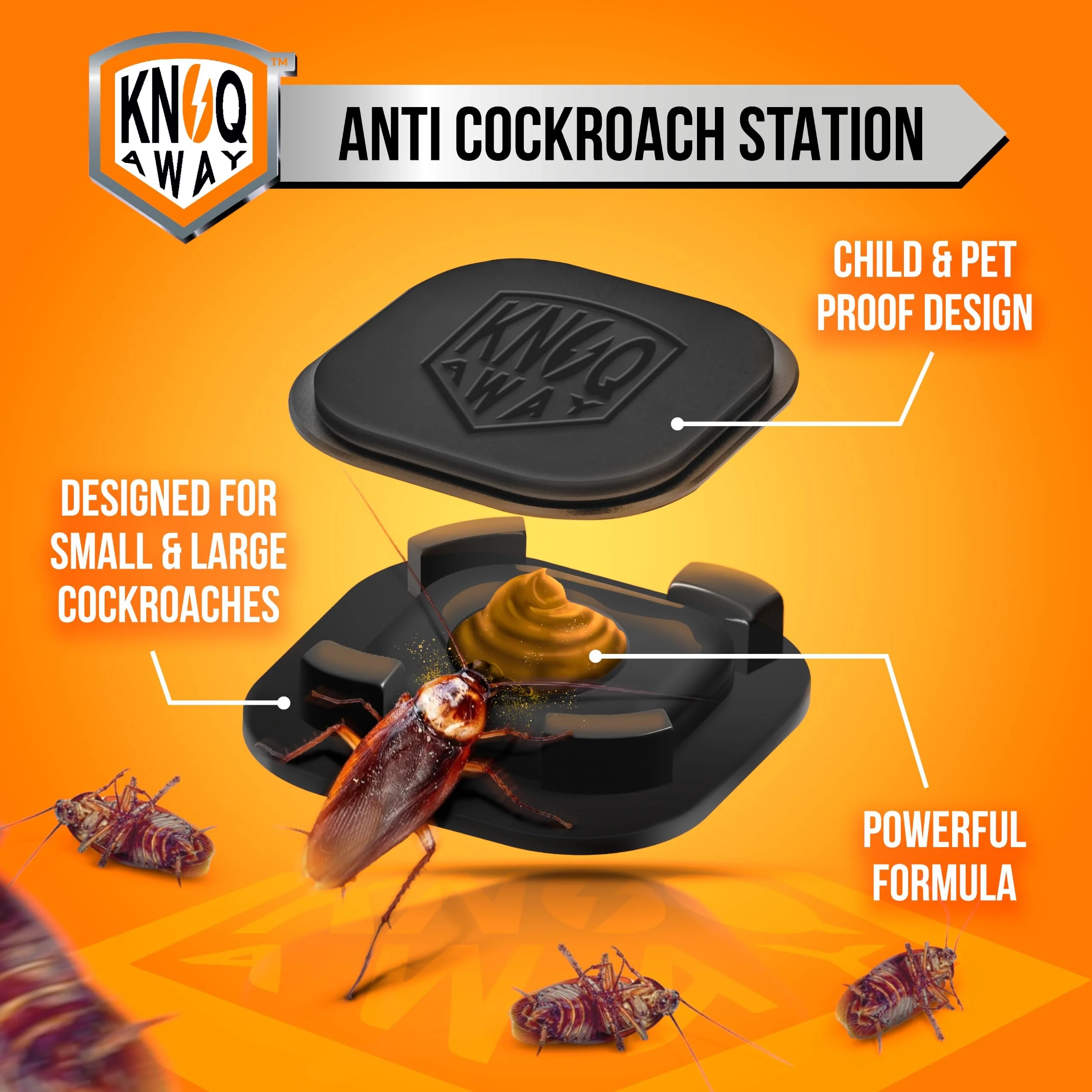 KNOQ AWAY Cockroach Bait - Image 2