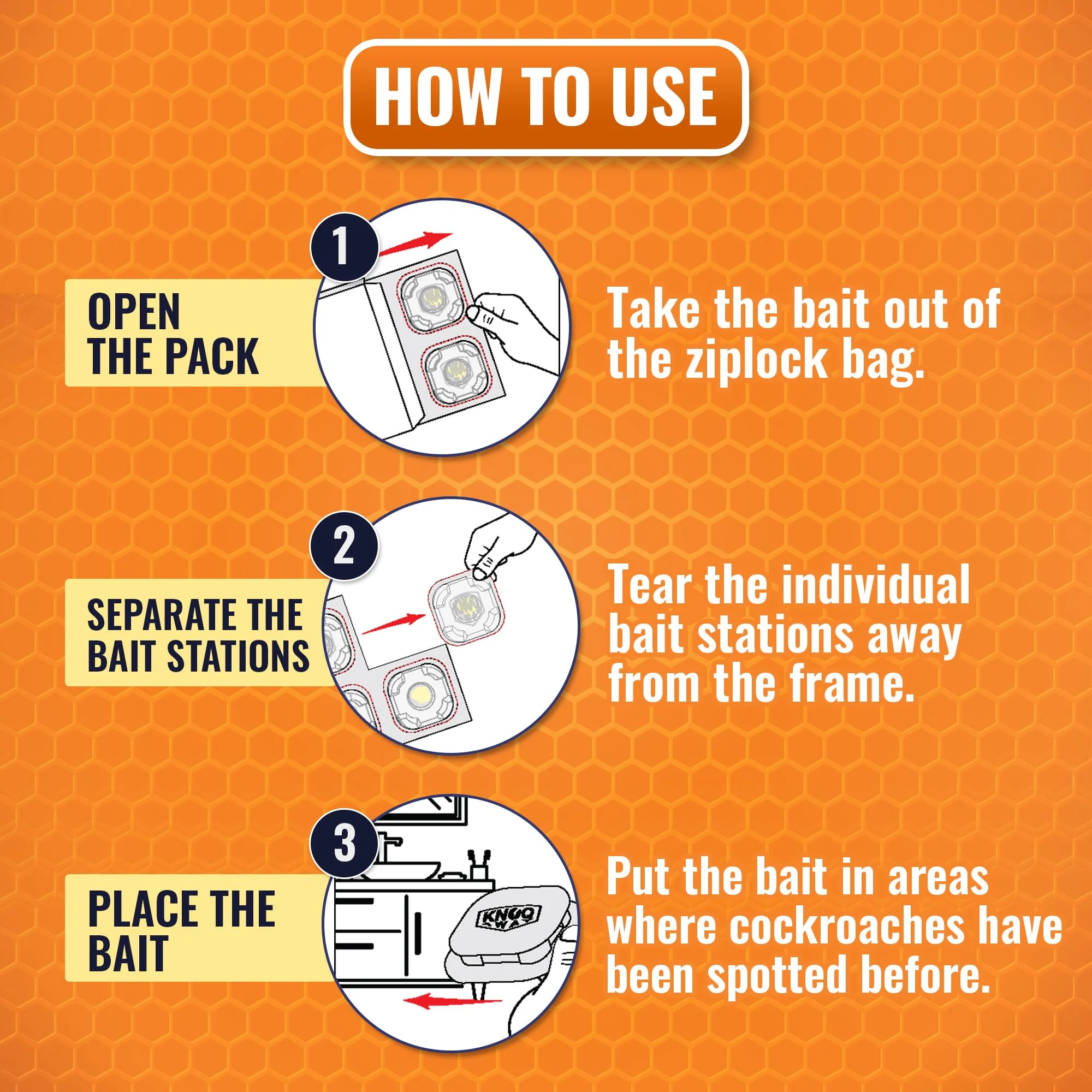 KNOQ AWAY Cockroach Bait - Image 6