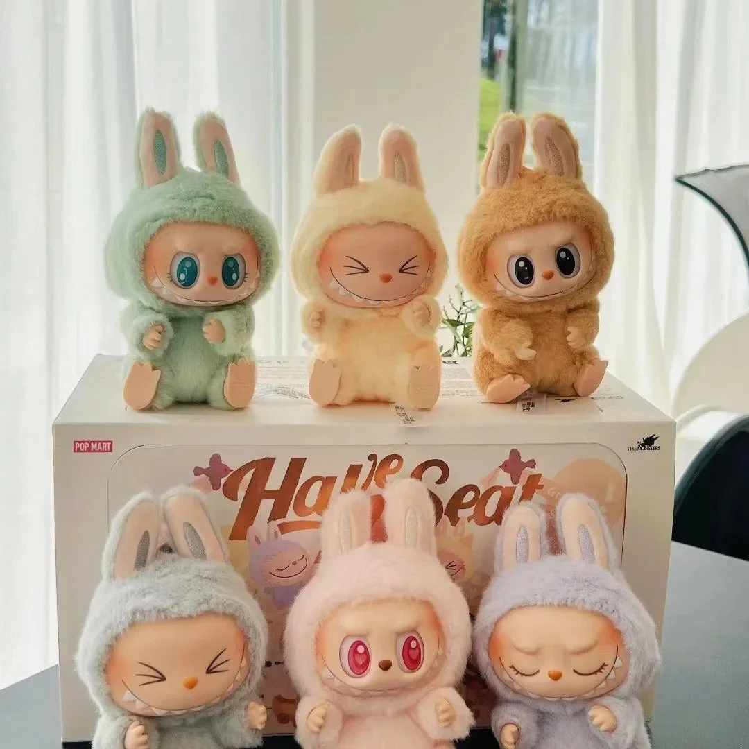 LABUBU COLLECTIBLES PLUSH DOLL KEYCHAIN - Image 3