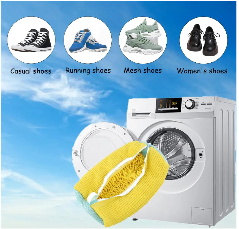 Lazy Fluffy Shoes Laundry Wash Bag - Image 4