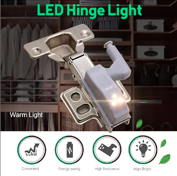 LED Hinge Light for Wardrobes and Cabinets - Image 4