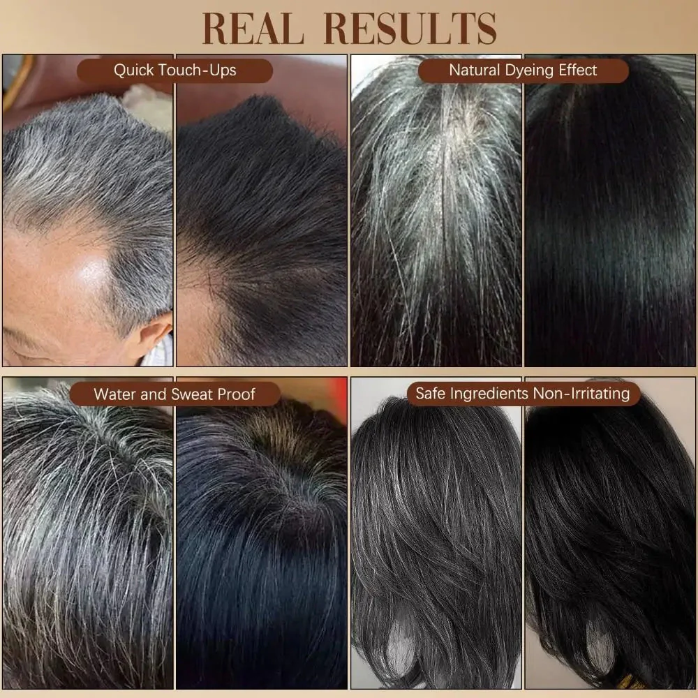 Long Lasting + Water Proof Hair Comb Dye Pen - Image 2
