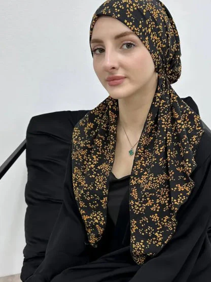 Long Tail Turban Women Headdress - Image 7