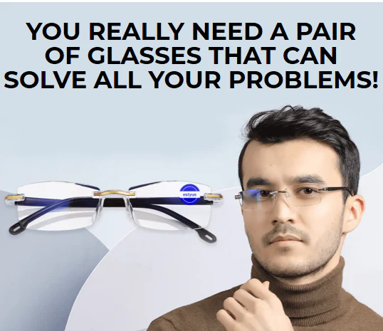 Unisex Rimless Reading Glasses - Image 6