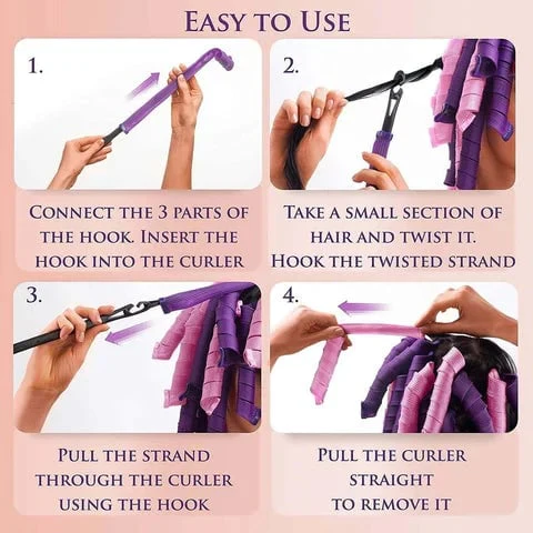Magic Curlers - Heatless Styling Kit - Image 3