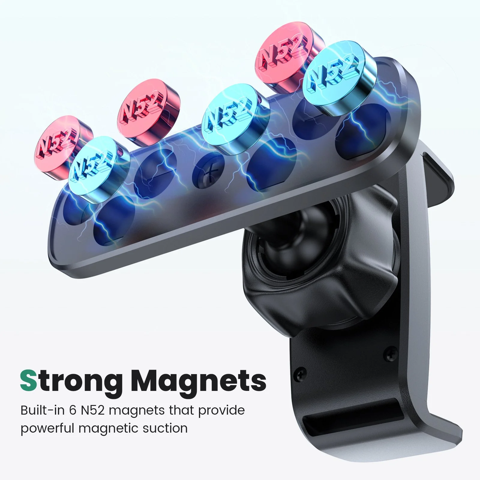 Magnetic 360 Rotatable Phone Holder - Image 2